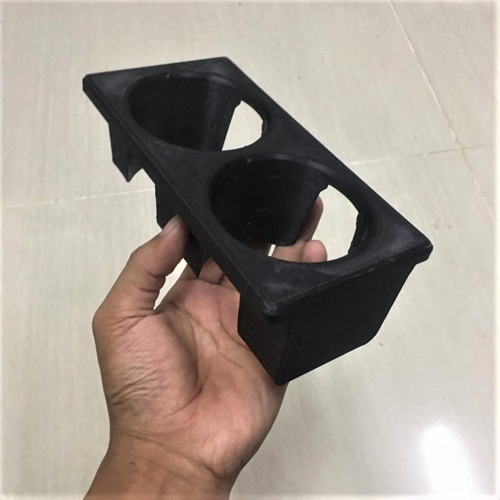 BMW E36 CUP HOLDER V3 FIT CENTER CONSOLE พิมพ์ 3D
