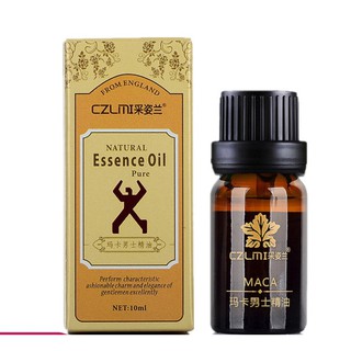 MACA Essence Oil น้ำมันสมุนไพรจีน นวดเพิ่มขนาดท่านชาย 10ml.