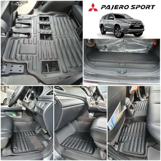 พรมรถยนต์ 6D มิตซูบิชิ ปาเจโร่ สปอร์ต (ปี 2015 - ปัจจุบัน) Mitsubishi Pajero Sport (2015-Now)