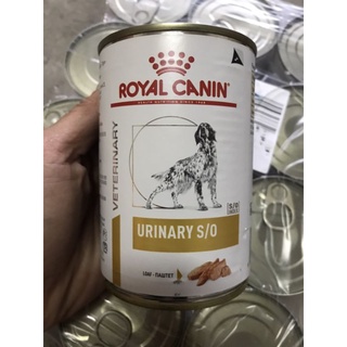 Royal Canin Urinary s/o 410g. อาหารกระป๋องสำหรับสุนัขโรคนิ่ว