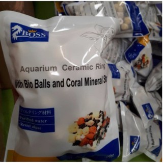หินกรองน้ำ หินใส่ตู้ปลา 500กรัม **พร้อมส่ง**
