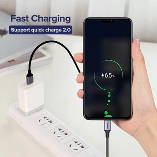 [รับประกัน 12 เดือน] Ugreen สายข้อมูล สายชาร์จเร็ว 1 เมตร Micro USB เป็น USB2.0 A