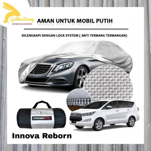 ผ้าคลุมรถ White Innova Reborn / ผ้าคลุมรถ White Innova Reborn / Innova Reborn / ผ้าคลุมรถ Innova Reb