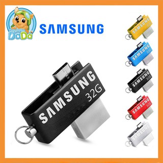 SAMSUNG 32GB 2 in 1 USB 2.0 Micro OTG Flash Drive Memory USB Pendrive Android And Computer