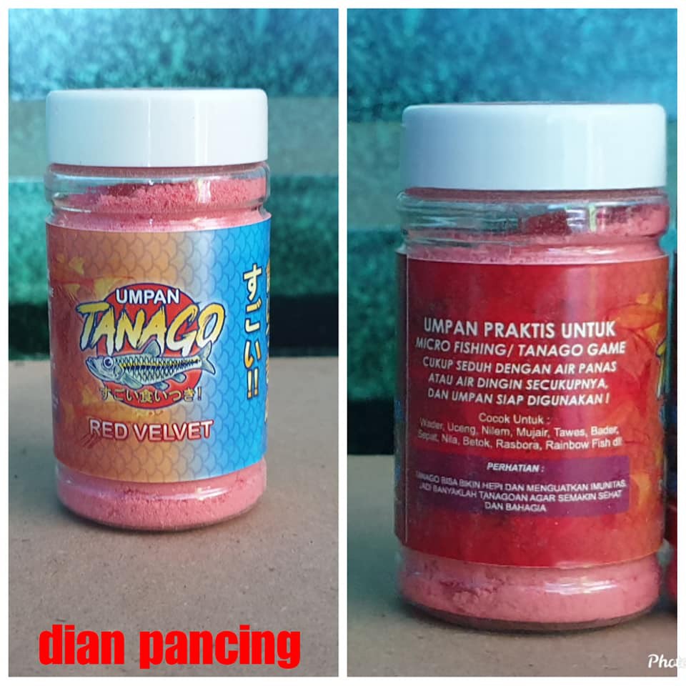 RED VELVET TANAGO FISHING BAIT / TANAGO BAIT / RED VELVET TANAGO