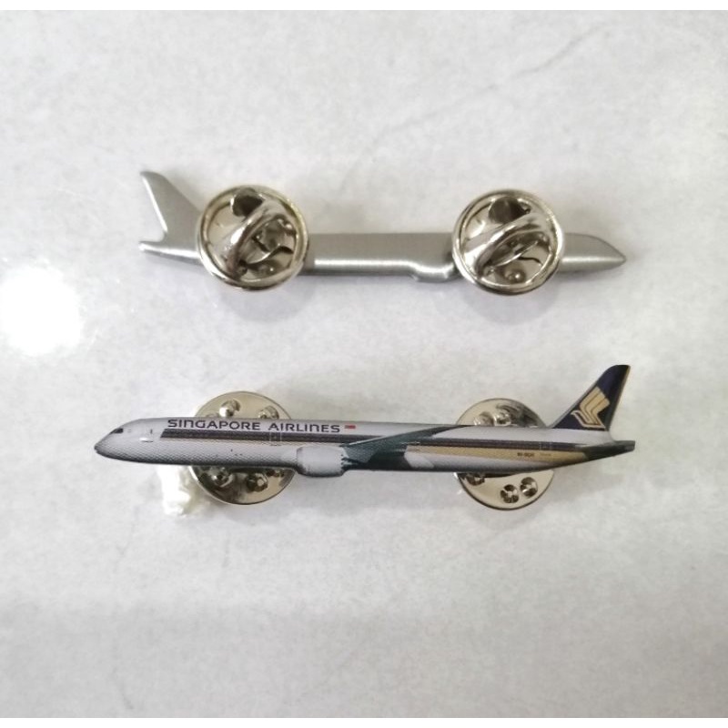 Aircraft Lapel Pin โบอิ้ง B787 787-10 Airlines หมุดโลหะ