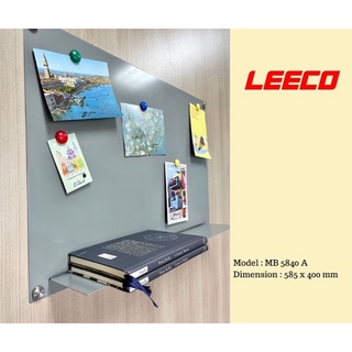 LEECO Landscape Magnet Board ลีโก้ บอร์ดกระดาน แม่เหล็ก ติดผนังอเนกประสงค์แนวนอน รุ่น MB 5840 A