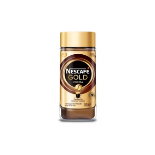 NESCAFÉ Gold Crema Intense เนสกาแฟ โกลด์ เครมมา อินเทนส์ แบบขวดแก้ว ขนาด 200 กรัม NESCAFE