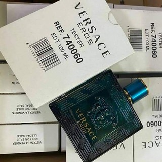 100 mL. กล่องเทสเตอร์ ใหม่ น้ำหอม VERSACE EROS EDT For Men จากตำนานเทพกรีกโบราณสู่น้ำหอมกลิ่นอบอวลชวนหลงใหล