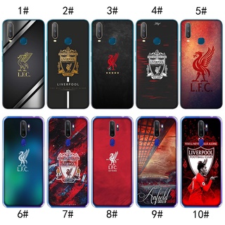 เคสโทรศัพท์มือถือ แบบใส ลายโลโก้ Liverpool สําหรับ OPPO F5 F7 F9 F11 A9 Pro A73 2017 EG56