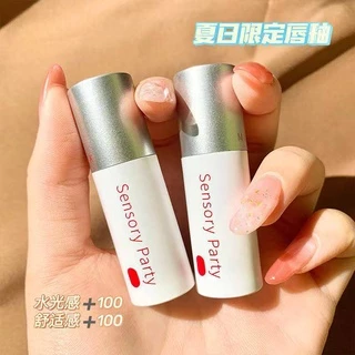 N040 Sensory partty ลิปสติก ลิปกลอส ลิปทินท์ ไม่ติดแมส ติดทนนาน ให้ความชุ่มชื้น