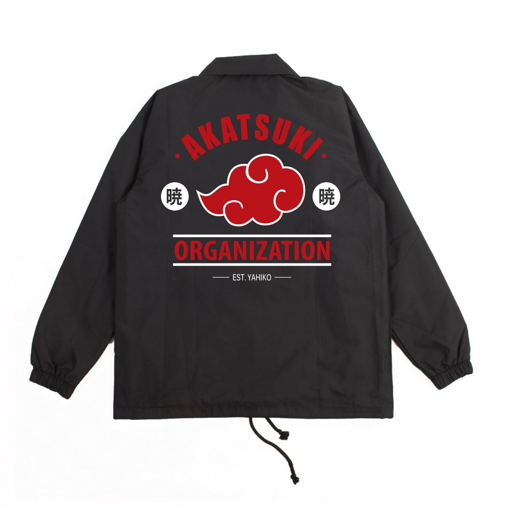 Zola Project Jacket Coach Anime Naruto Akatsuki Organization