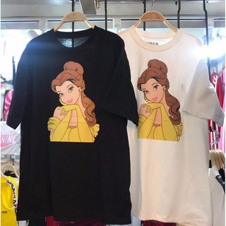 พร้อมส่ง!! เสื้อยืด Oversize คอกลมแขนสั้น ดีเทลลายเจ้าหญิง Princess