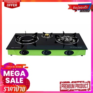 ออกซิเจน เตาแก๊ส 3 หัวเตา รุ่น X3005/6Oxygen Gas Stove 3 Head #X3005/6