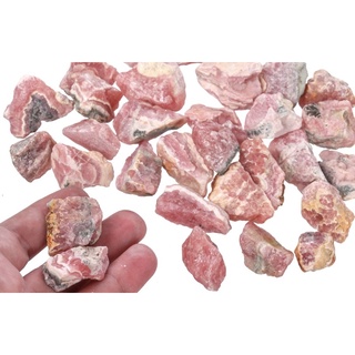 1PC Natural Raw Rhodochrositeโรโดโครไซต์Top Quality | for past wounds, trauma, and suppressed memories.