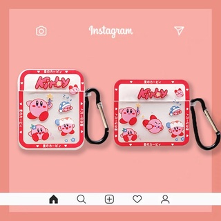 🔥ส่งจากไท🔥Kirby การ์ตูน น่ารัก cute เคส สำหรับ Airpods 3 pro case เคสแอร์พอร์ต gen2 gen3 2021 สำหรับ AirPod 1 2