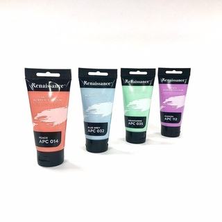 Renaissance สีอะคริลิค Artists Acrylic Colour 75มล. (ราคา/หลอด)