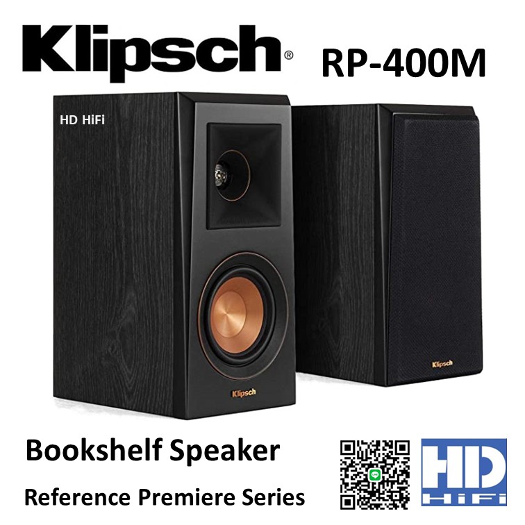 Klipsch RP-400M Bookshelf Speaker