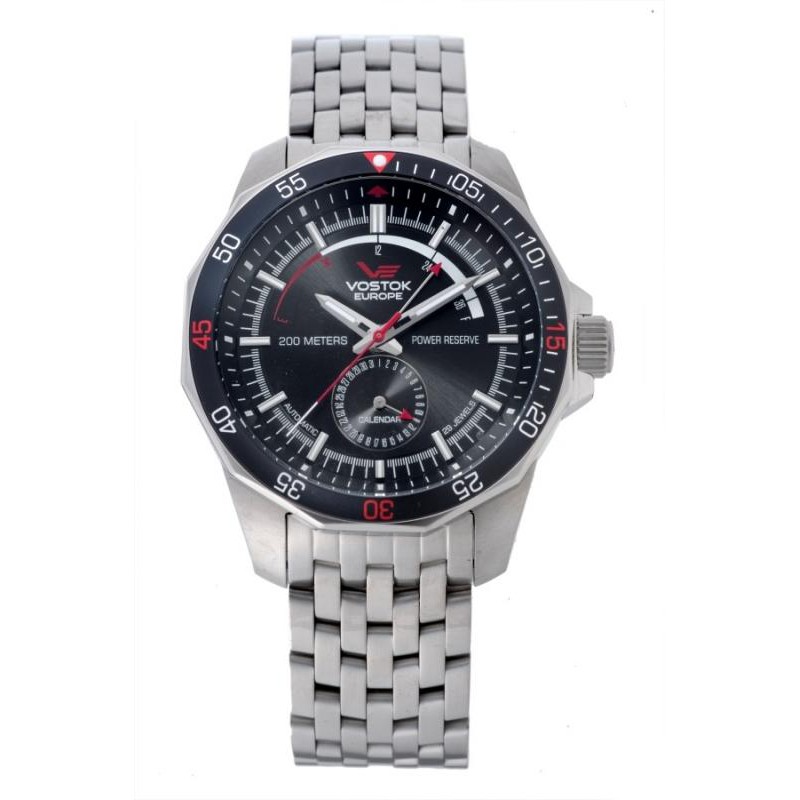 【Direct from Japan】นาฬิกา VOSTOK EUROPE ของแท้รุ่น  N1 Rocket Automatic Power Reserve Black