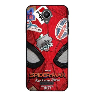 เคสโทรศัพท์ซิลิโคนพิมพ์ลาย wiko sunny 2 pullp fab view xl july spiderman สีดํา