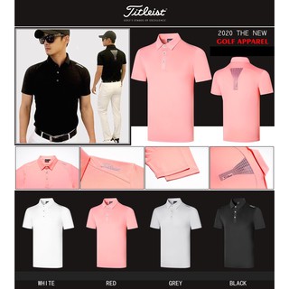 เสื้อกอล์ฟผู้ชาย Men Golf Shirt New Collections 2020 (YFT004)