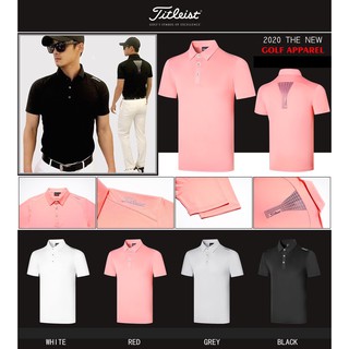 เสื้อกอล์ฟผู้ชาย Men Golf Shirt New Collections 2020 (YFT004)