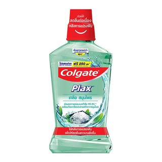 Colgate คอลเกต น้ำยาบ้วนปาก พลักซ์ เกลือสมุนไพร 500 มล. (8850006303269)