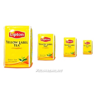 ชา lipton yellow label (ชนิดใบ) มี 4 ขนาดให้เลือก