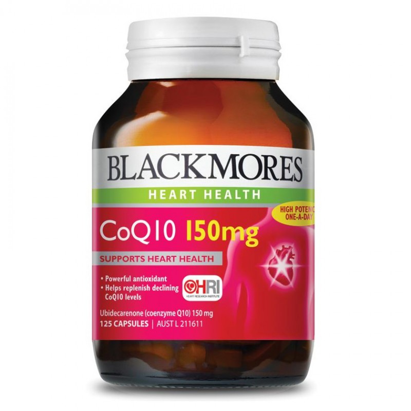 Blackmore Co Q10 150mg 125 Capsules