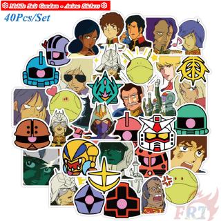 ❉ Mobile Suit Gundam - Anime สติ๊กเกอร์ ❉ 40Pcs/Set DIY Decals สติ๊กเกอร์ for Album Diary Laptop Scrapbooks Skateboard