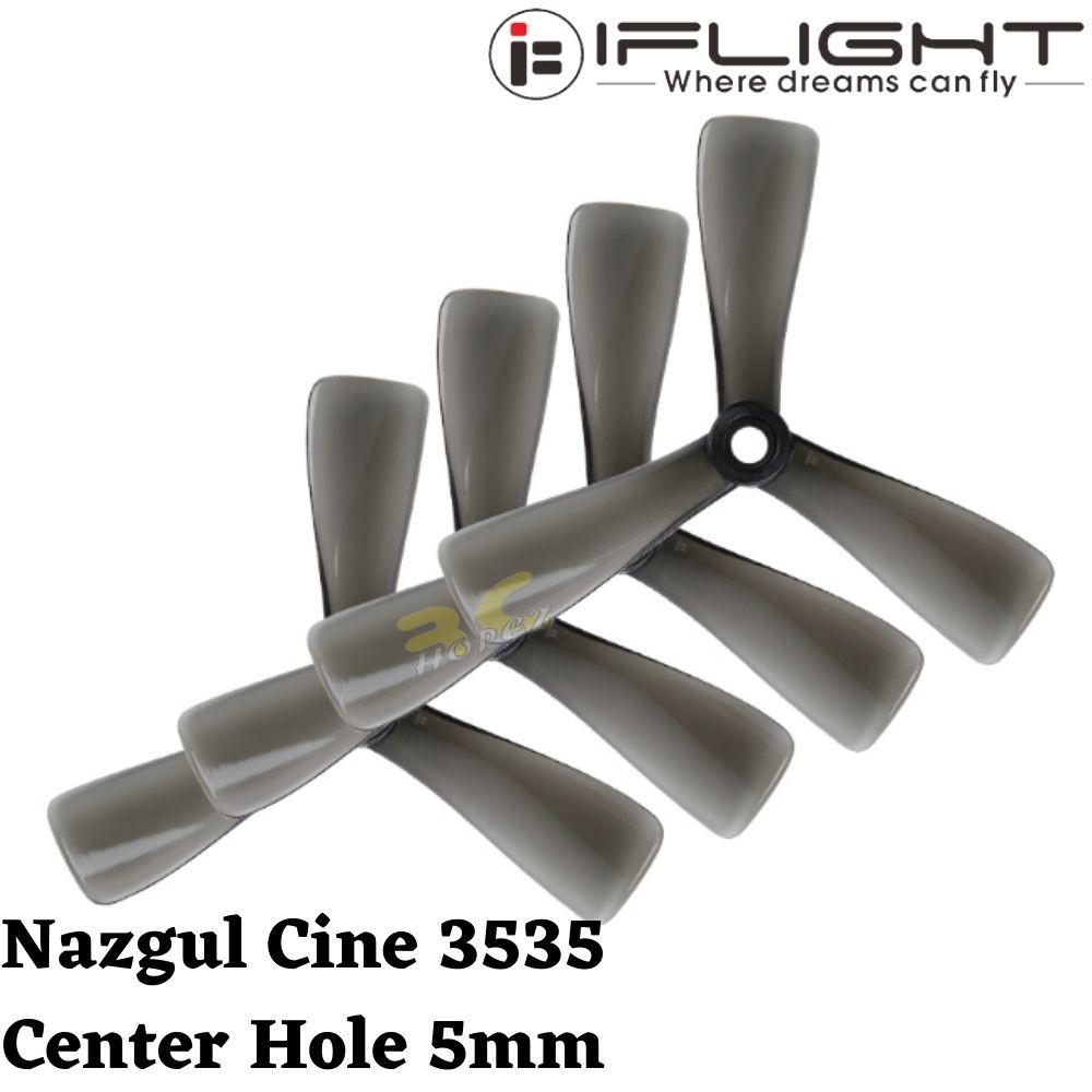 IFlight Nazgul Cine 3535 3.5 นิ้ว 5 มม. ใบพัด 3 ใบมีด (2 คู่/4 ชิ้น) MX3535