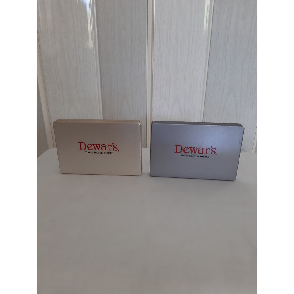 กล่องใส่นามบัตร เดวา (Dewar 'S) เป็นของที่ระลึกจากเหล้า เป็นของสะสมเก่าเก็บ ของใหม่ 100%