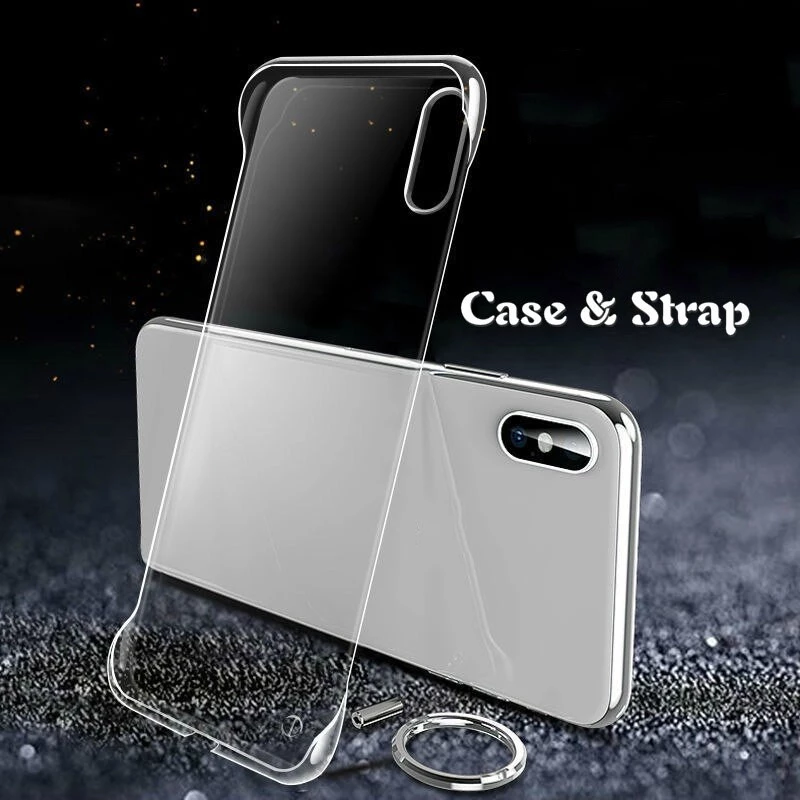 พลาสติกใสไร้กรอบเคสโทรศัพท์สําหรับiPhone 14 15 16 E 17 Air Pro Max 13 12 11 Pro Max 12 Mini X XR XS Max 8 7 Plusโปร่งใสSlim Cover Case T01