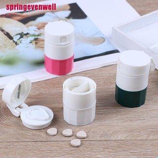 [springevenwell] 4 in 1 เครื่องบดยา แบบแยกเม็ดยา แบ่งเม็ดยา