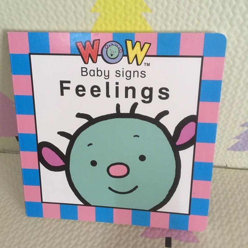 WOW Baby Signs Feelings(board book )-bj1