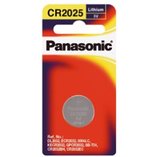 Panasonic Lithium Coin Battery ถ่านกระดุม รุ่น CR-2025PT/1B