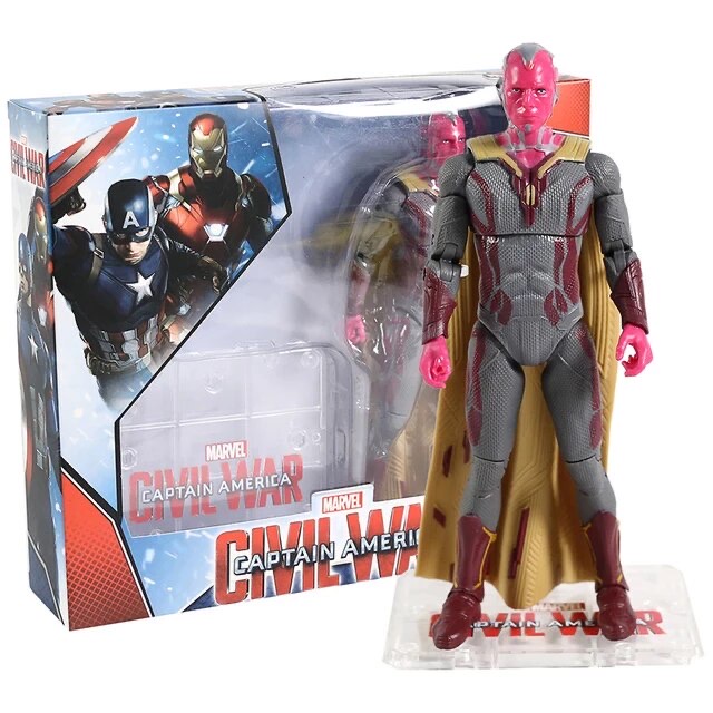 VISION ZD TOYS (แท้) Marvel Captain America: Civil War Ver.   Action Figure 18 cm