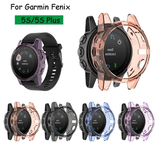 เคสกันรอยหน้าจอ Tpu สําหรับ Garmin Fenix 5s / 5s Plus Smart Watch