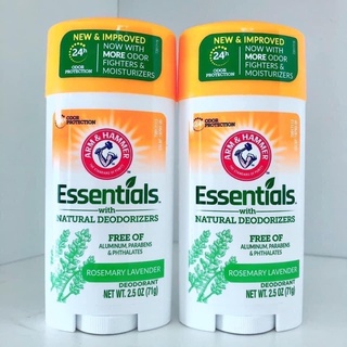 แท้💯🇺🇸 Arm &amp; Hammer Essentials เนื้อเจล กลิ่น Fresh rosemary &amp; Juniper berry &amp; Unsented  71g