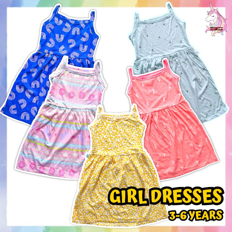 [3-6 ปี] SLEEVELESS DRESS VIETNAM DRESS SUMMERWEAR