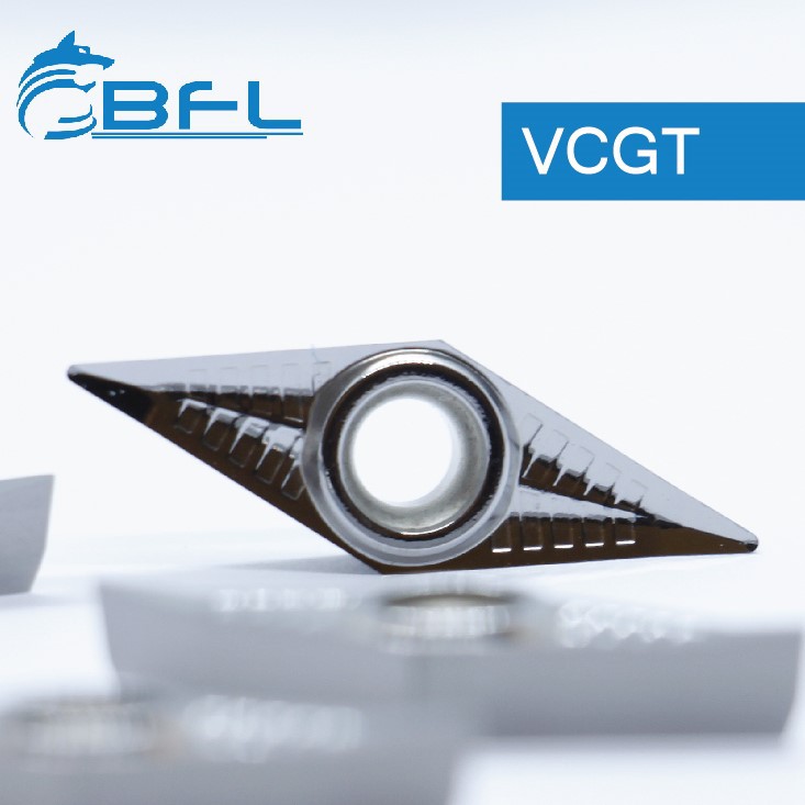เม็ดมีด INSERT VCGT1604 Carbide Insert สำหรับงานอะลูมิเนียม 10pcs/box