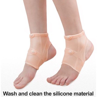 Magnet Anklepad ซิลิโคนสวมข้อเท้าลดปวดแก้อักเสบพลังแม่เหล็ก