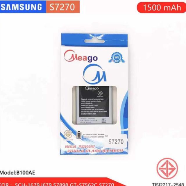 Battery Meago Samsung Galaxy  s7270