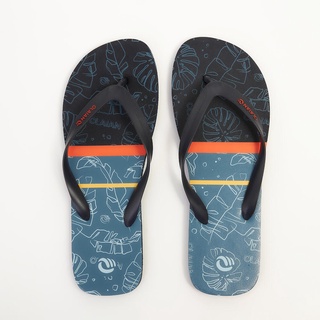 รองเท้าแตะเด็ก รองเท้าเดินหาด รองเท้าแตะ OLAIAN CN Mens FLIP-FLOPS 120 Sketch Grey รองเท้าแตะสำหรับเด็กผู้ชาย