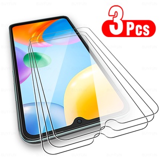 3 PCS Tempered Glass For Xiaomi Redmi 10C Screen Protector Full Cover Lens Film For Redmi 10A 10X 10 9C NFC 9A 9 8A 8 Glass