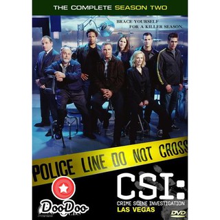 CSI Las Vegas Season 2 ไขคดีปริศนาเวกัส ปี 2 [พากย์ไทย/อังกฤษ ซับไทย/อังกฤษ] DVD 6 แผ่น