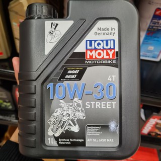 น้ำมัน (LIQUI MOLY) 4T 10W-30 STREET 1L