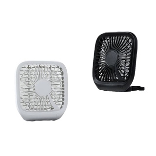 ถูก/แท้Baseus พัดลมติดเบาะหลังรถยนต์ พัดลมพกพา เสียงเงียบ Mini USB Fans Portable Air Cooling