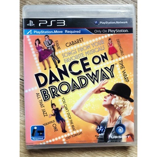 DANCE ON BROADWAY ENG PS3 มือ 1 สำหรับสายสะสม