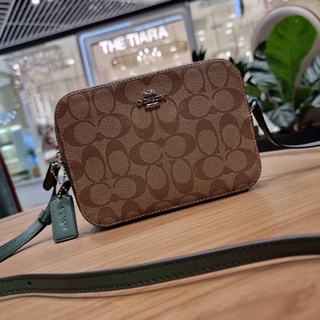 COACH 91677 MINI CAMERA BAG IN SIGNATURE CANVASS